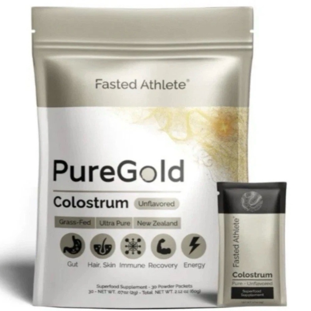 Fasted Athlete PureGold Colostrum Supplement